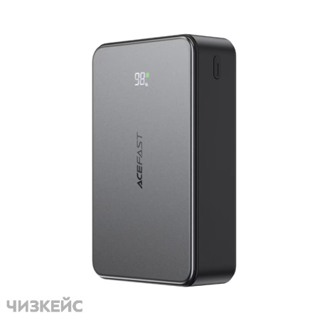 Внешний аккумулятор AceFast M29 20000 mAh (1USB-A, 2USB-C, LED, PD 22.5W) черный