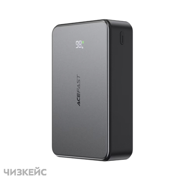 Внешний аккумулятор AceFast M29 20000 mAh (1USB-A, 2USB-C, LED, PD 22.5W) черный