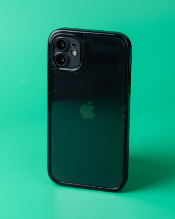 Чехол- накладка Crystal iPhone 13 Pro Max черный
