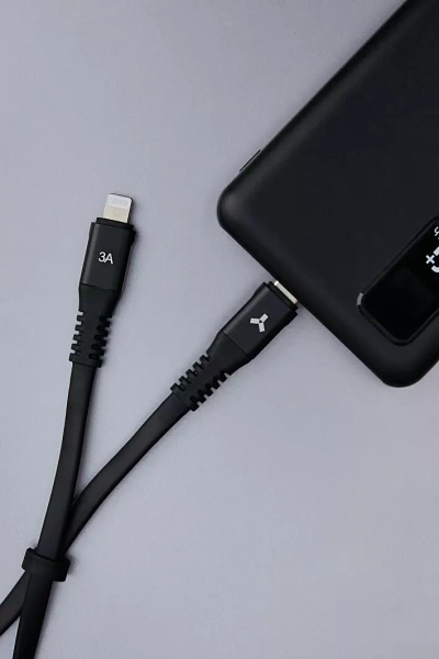 USB-кабель Accesstyle CL30-TF30 Type-C/Lightning 0.3 м черный