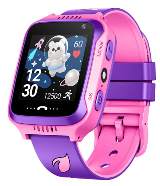 Смарт-часы Leef Pulsar (GPS, Sim) розовый