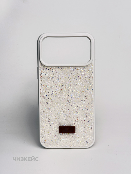 Чехол Swarovski iPhone 17 Air белый