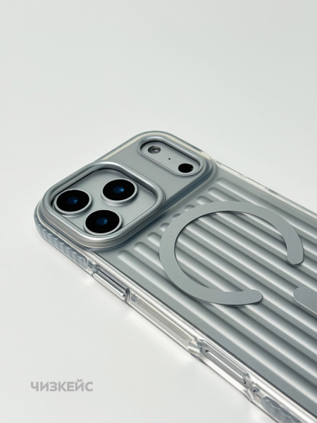 Чехол Терминал iPhone 17 Pro Max/18 Pro Max MagSafe белый