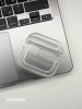 Чехол PP AirPods 1/2 прозрачный 