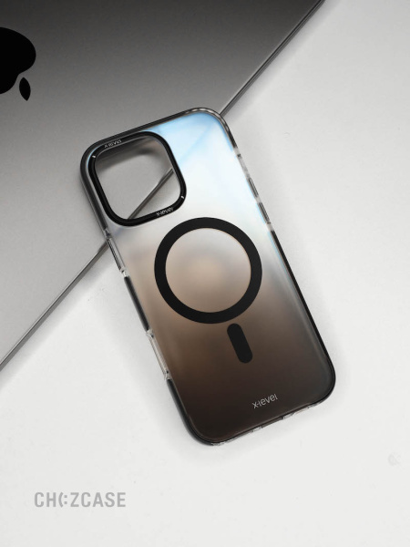 Чехол X-LEVEL Colorful iPhone 15 Pro Max черный