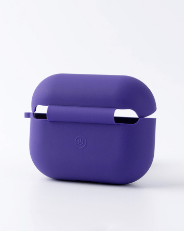 Чехол Apple AirPods 1/2 Silicone Case темно-фиолетовый