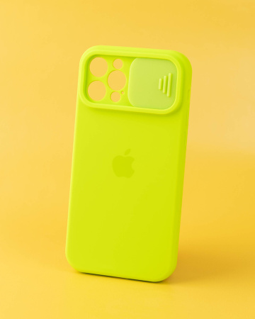 Чехол- накладка Touch Slide iPhone 13 Pro Max зеленый