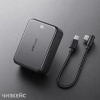 Внешний аккумулятор AceFast M28 10000 mAh (1USB-A, 2USB-C, LED, PD 22.5W) черный