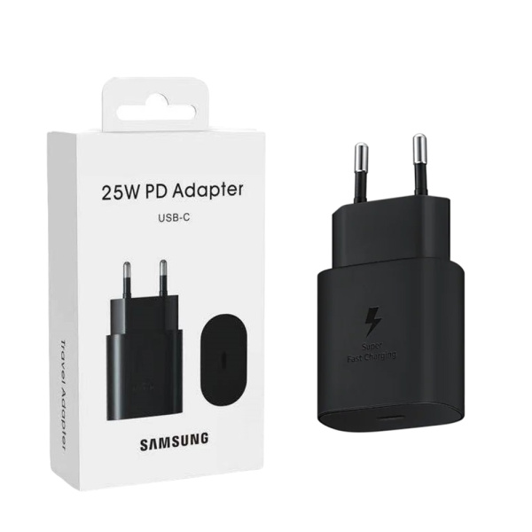 СЗУ-USB  Samsung Adapter EP-TA800 (USB-C, 25W, 3A) черный