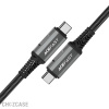 USB-кабель AceFast C1-09 Type-C/Type-C (PD 240W) 1 м черный