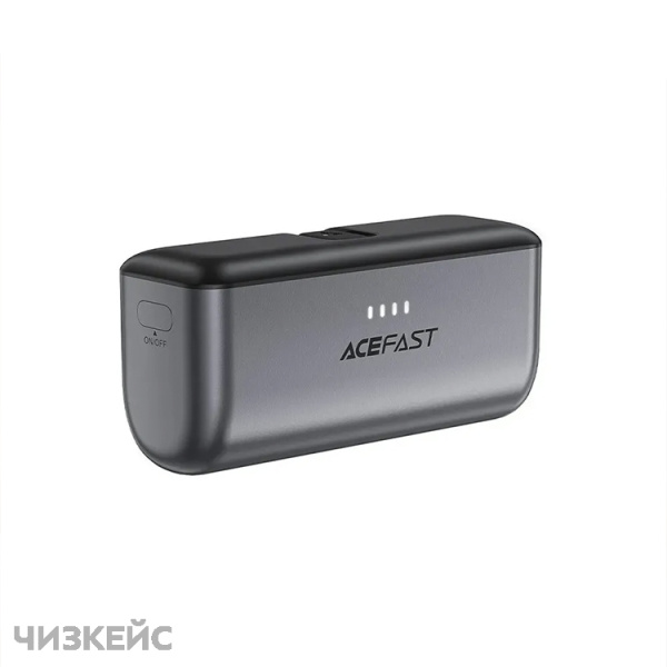 Внешний аккумулятор AceFast M9 5000 mAh (1USB-C, PD 20W) черный