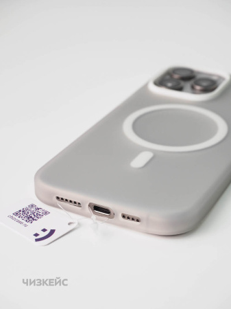 Чехол Дайкири Magsafe iPhone 15 белый