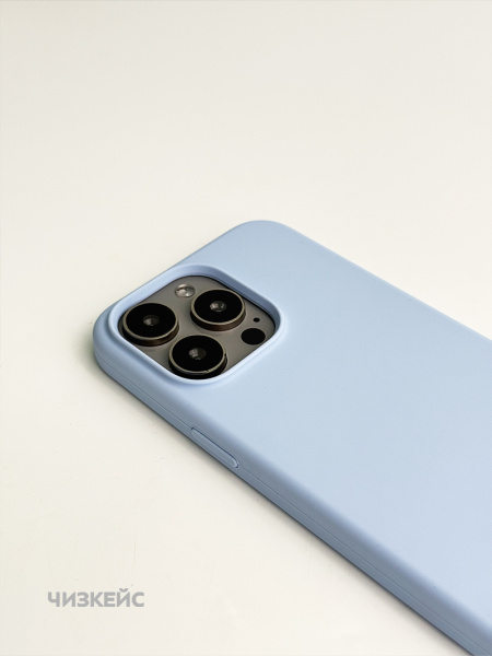 Чехол Палитра MagSafe iPhone 13 Pro Max небесно-голубой