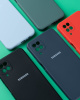 Чехол Silicone Cover Xiaomi 12 черный