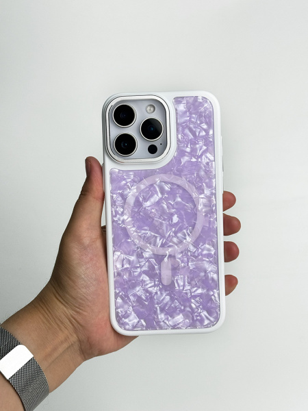 Чехол Фруктовый лед iPhone 16 Pro Max сирень