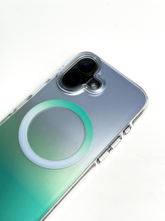 Чехол Рассвет iPhone 16 мятный