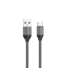 USB-кабель LDNIO LS431 Type-C (2.4А) 1 м серый