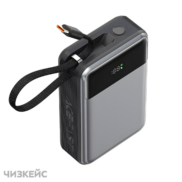 Внешний аккумулятор AceFast M21 20000 mAh (USB-A + USB-C, 65W, PD3.0, QC3.0) черный
