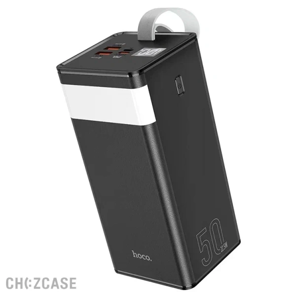 Внешний аккумулятор HOCO J86A Powermaster 50000mAh (2USB, 3.0A, PD 20W, QC3.0) черный
