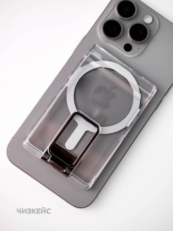 Картхолдер Кристалл MagSafe черный