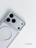Чехол Отражение iPhone 16 белый