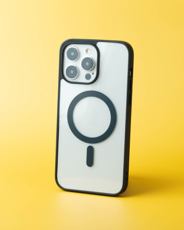 Чехол Magnetic Case iPhone 13 Pro Max черный