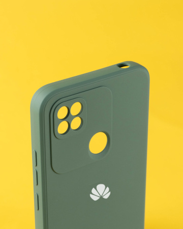 Чехол- накладка Silicone Cover Huawei Nova Y70 зеленый