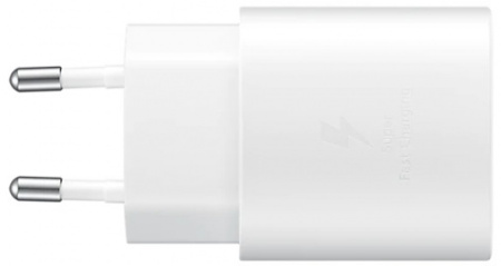 СЗУ-USB Samsung Adapter EP-TA800 (USB-C, 25W, 3A) белый