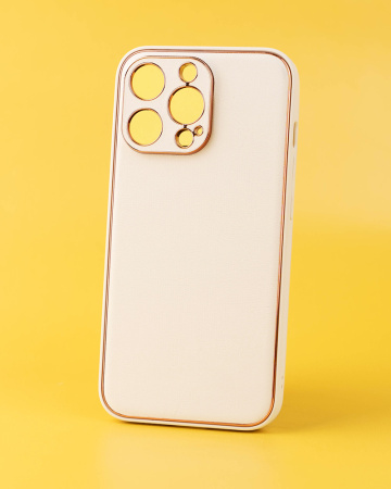 Чехол- накладка Glam iPhone 12 Pro Max белый