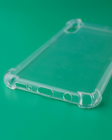 Чехол- накладка PP усиленный Samsung S24 силикон прозрачный