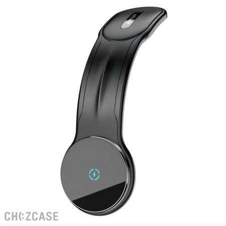 Автодержатель + АЗУ AceFast D21 (Velcro, Magsafe, 15W) черный