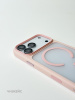 Чехол MOSBROS Comfortable Magsafe iPhone 17 Pro розовый
