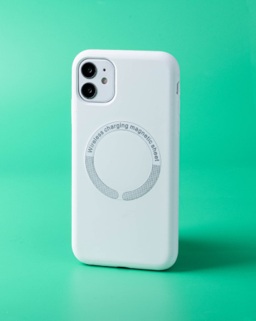 Чехол- накладка Simple Case MagSafe iPhone 11 белый