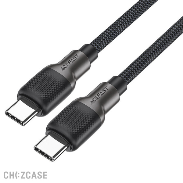 USB-кабель AceFast C10-03 Type-C/Type-C (3A, PD 60W) 1 м черный
