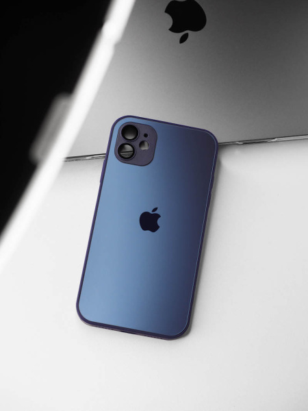 Чехол- накладка Мегаполис iPhone 14 Pro Max фиолетовый