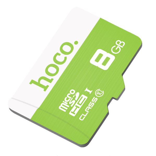 MicroSD HOCO (Class 10) 8 GB зеленый