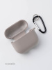 Чехол Apple AirPods 4 Silicone Case бежевый