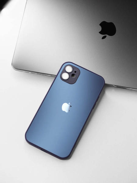 Чехол- накладка Мегаполис iPhone 14 Pro Max фиолетовый
