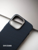 Чехол Luxo Life+ Carbon Magsafe iPhone 14 Pro Max темно-синий