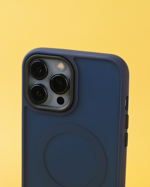 Чехол- накладка Fusion Progress iPhone 13 синий