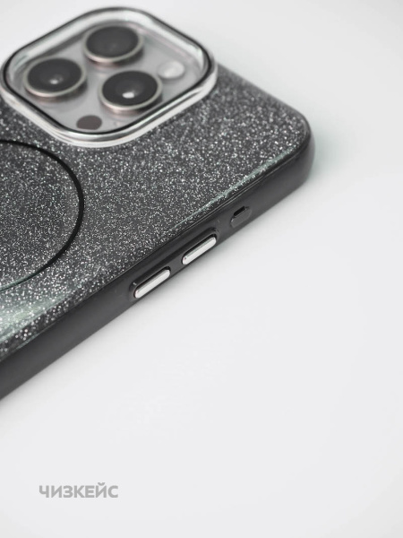 Чехол Крем-сода Magsafe iPhone 13 Pro Max черный