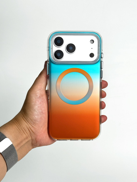 Чехол Рассвет iPhone 17 Pro Max оранжевый