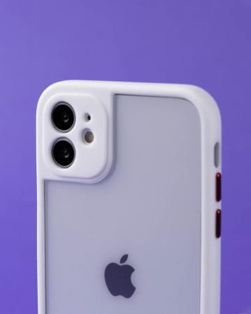 Чехол- накладка Breeze iPhone X/XS белый