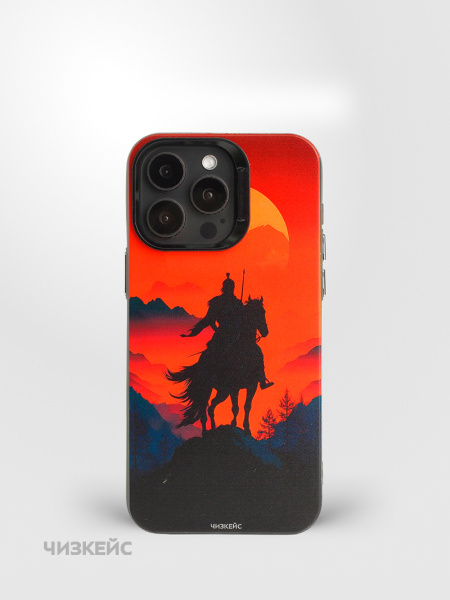 Чехол Чизкейс MagSafe iPhone 15 Pro Max Победитель черный