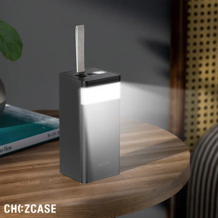 Внешний аккумулятор HOCO J86A Powermaster 50000mAh (2USB, 3.0A, PD 20W, QC3.0) черный