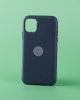 Чехол Eco-Leather iPhone 12 Pro Max синий