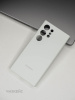 Чехол Samsung Silicone Case S24 белый