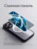 Чехол Отражение iPhone 16 Pro сирень