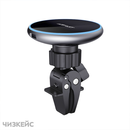 Автодержатель + АЗУ AceFast D3 (дефлектор, Magsafe, 15W) черный