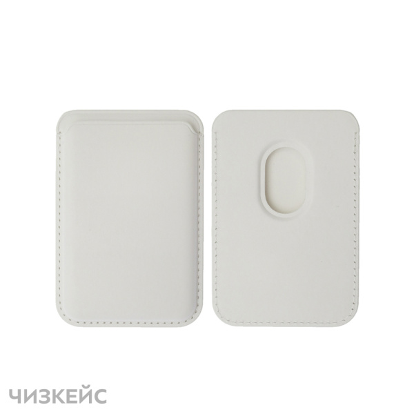 Картхолдер Apple Magsafe Leather Wallet One белый